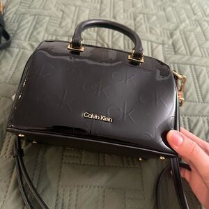 Shiny Calvin Klein Purse Brand NEW